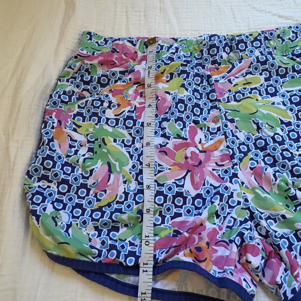 Banana Boat Swim Shorts UPF 50 Floral Multicolor Dolphin Hem Board L - Picture 6 of 8